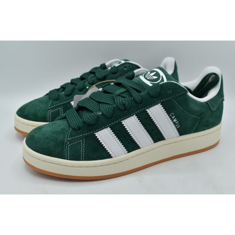 Adidas Campus 00s‎ Sneakers Mens Size 12 Green Suede New Striped Low Top